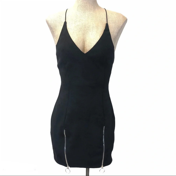 Seek the label black strappy mini dress - Picture 6 of 6